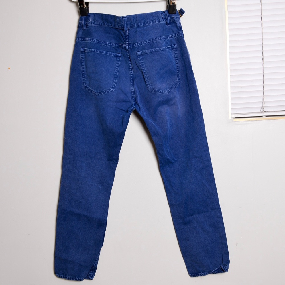 ACNE STUDIOS men’s blue denim adjustable jeans - Picture 5 of 6